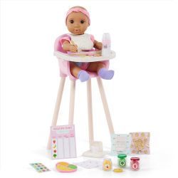 ACCESSOIRE OG PETITE SOEUR - COFFRET BÉBÉ EMILIA ET REPAS 39 CM (15